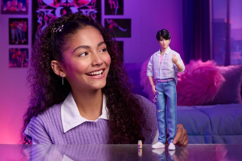 Boneca Fashion Mattel Kpop Demon Hunters Jinu com Acessórios